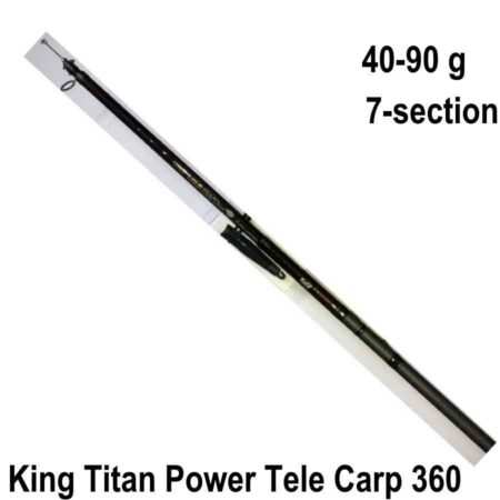 King Titan Power Tele Carp 360 meškerė